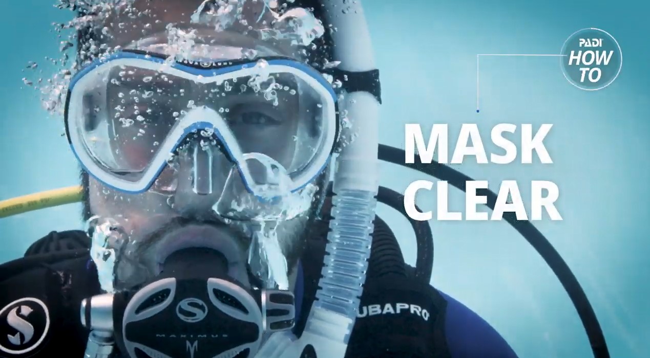 Removing Mask Underwater with Full Confidence and Ease