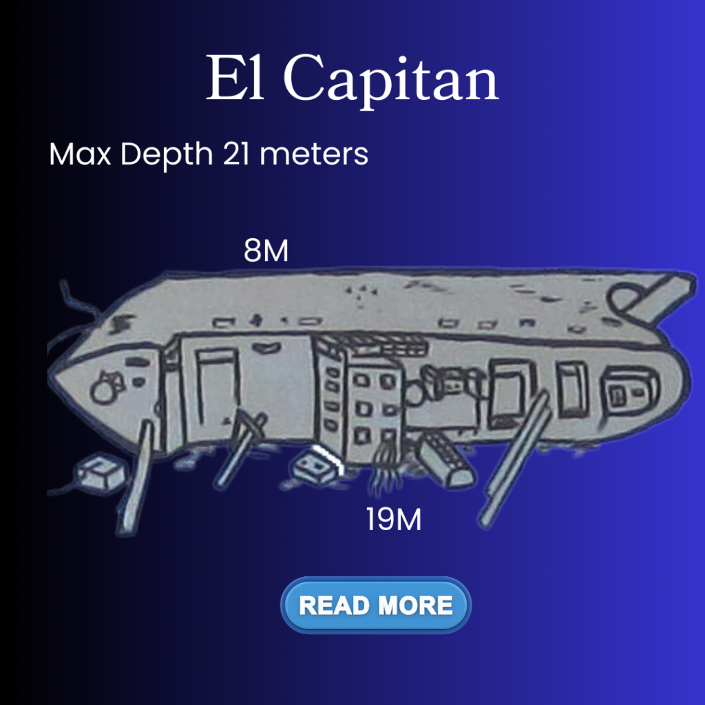 scuba dive subic wrecks El Capitan